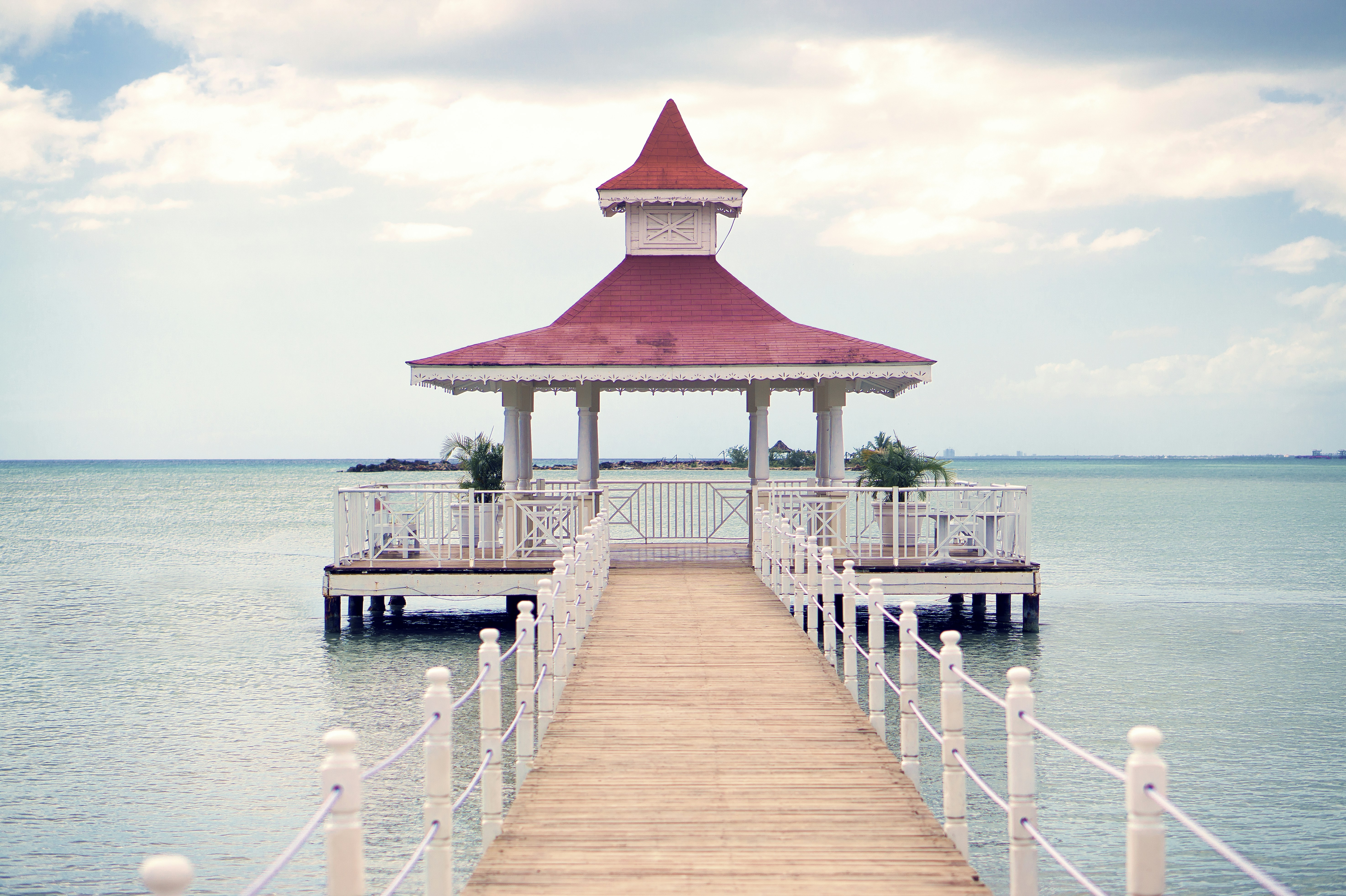 Cabaña flotante vacía