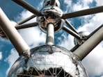 The Atomium on Germany during daytime