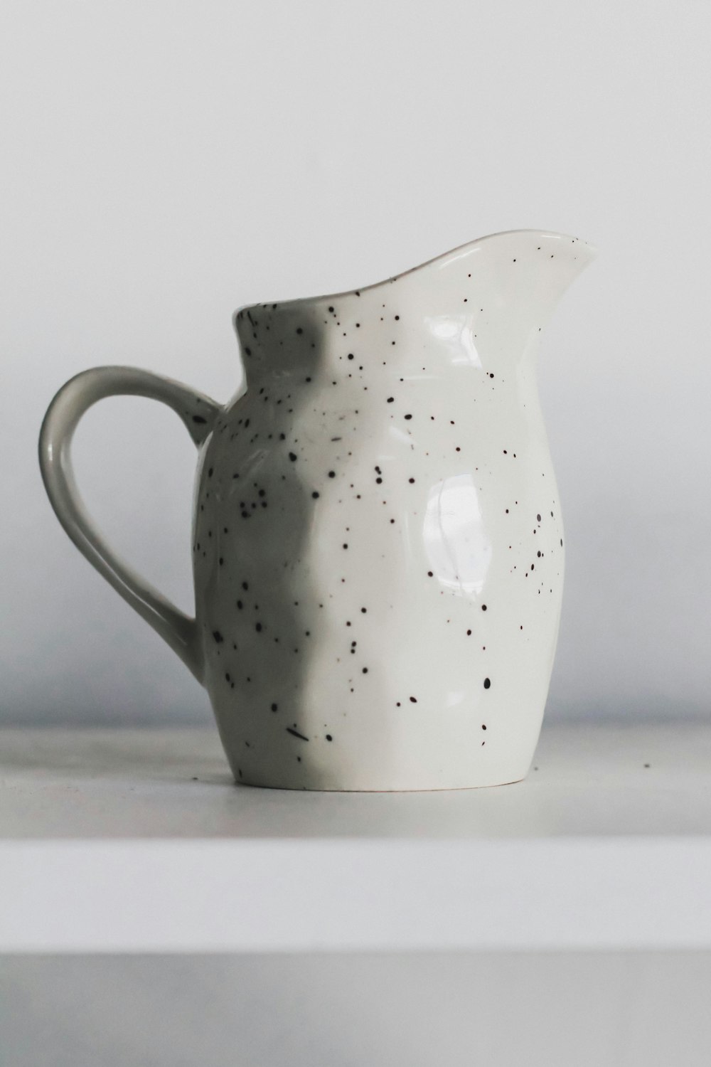 white ceramic pitcher
