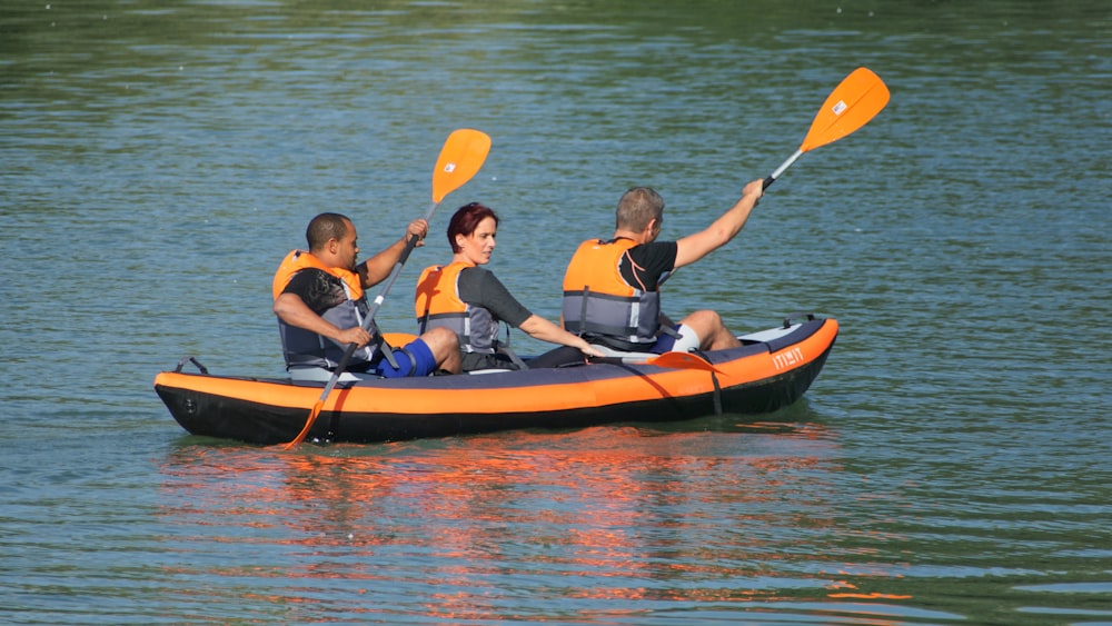 three man in boat