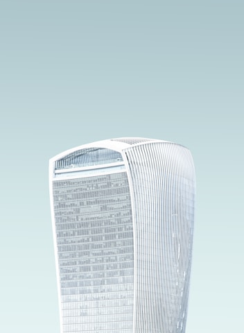 white painted building