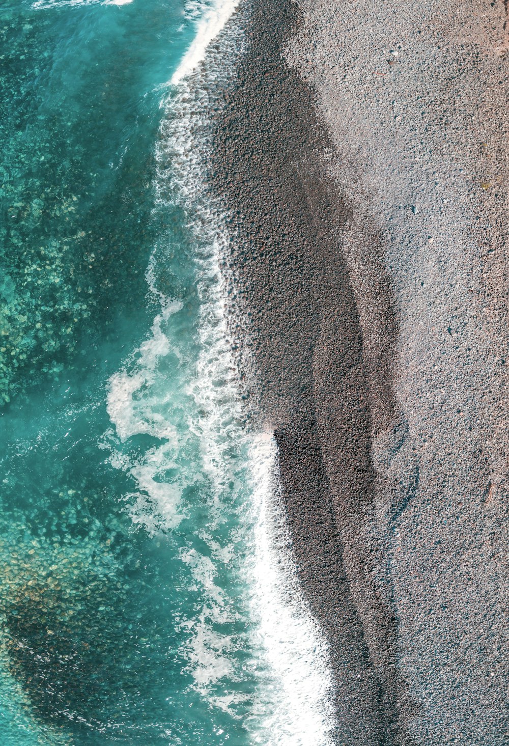 beach and blue water