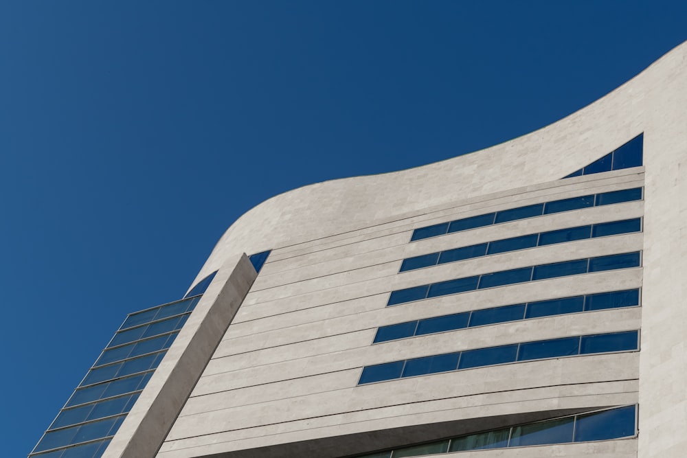 low angle photography of concrete building during daytime