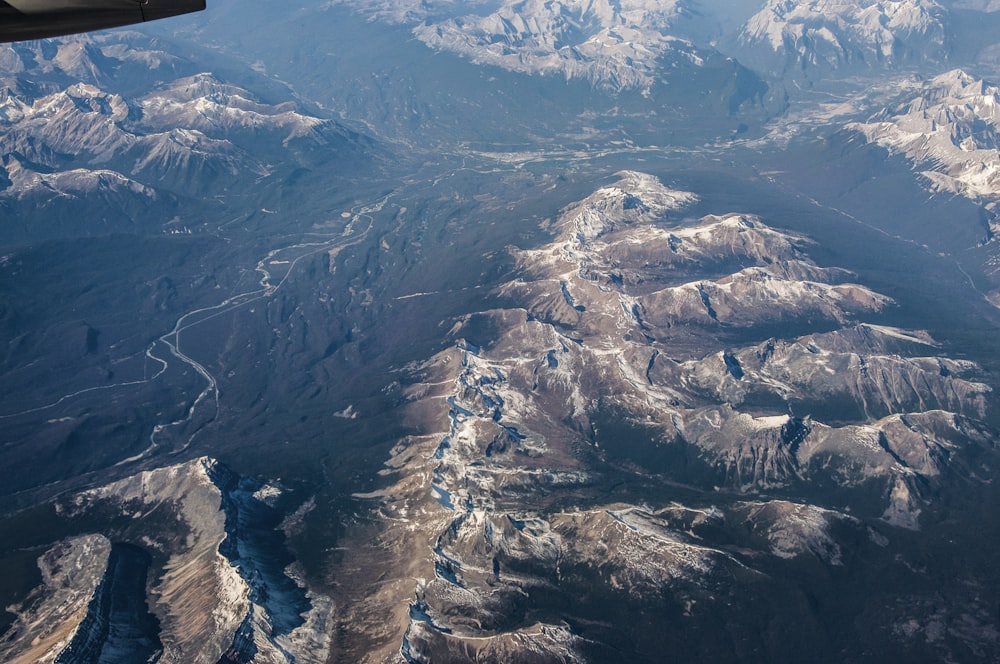 Aerial View Photography Of Mountains Photo Free Grey Image On Unsplash