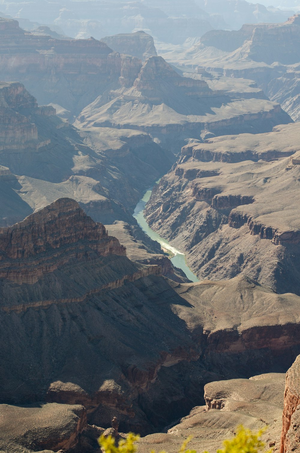 aerial photography of canyon during daytime