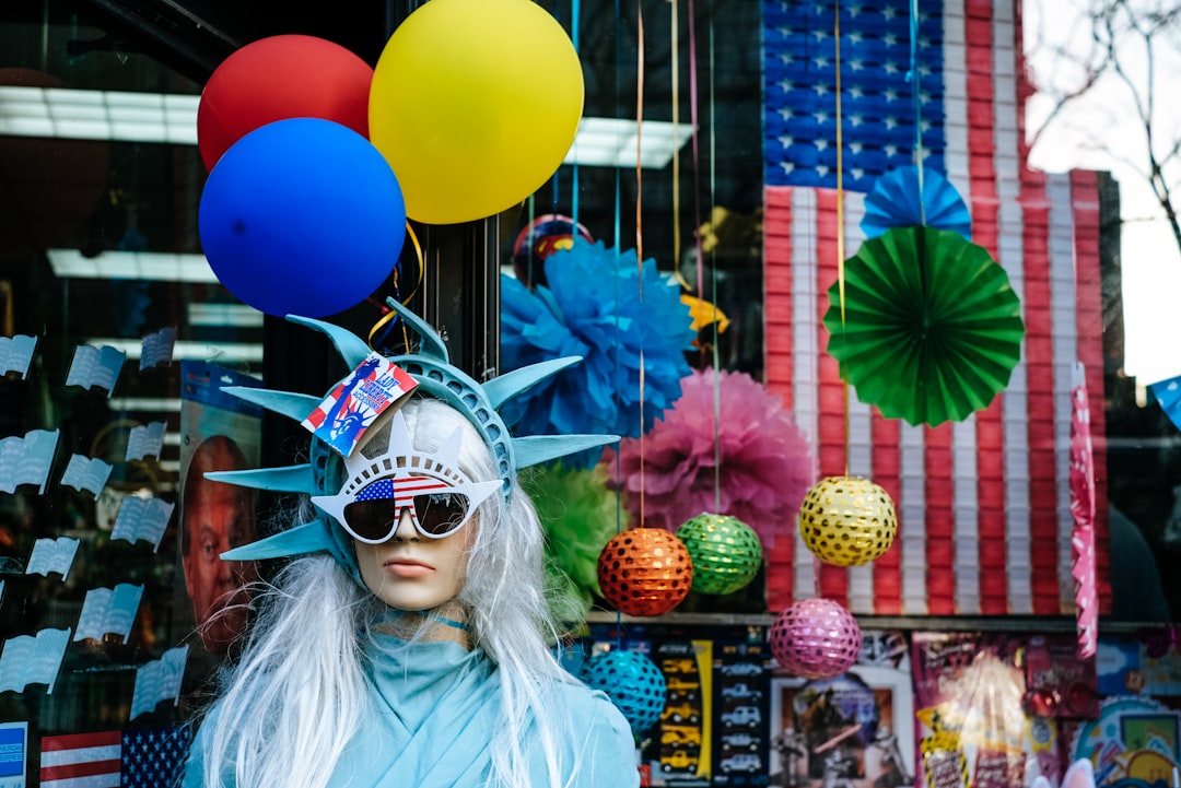 person wearing multicolored costume