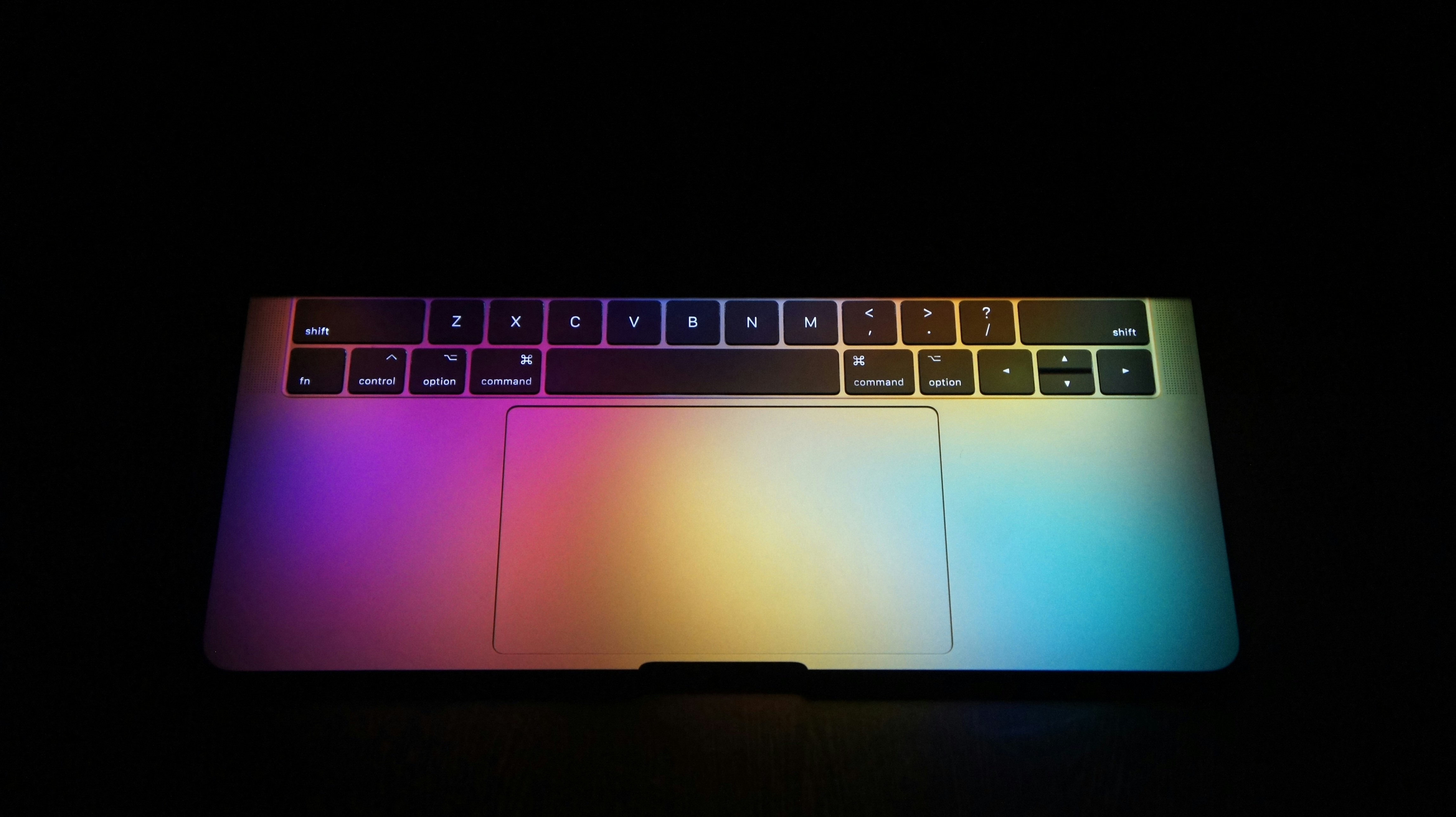 MacBook Pro dashboard