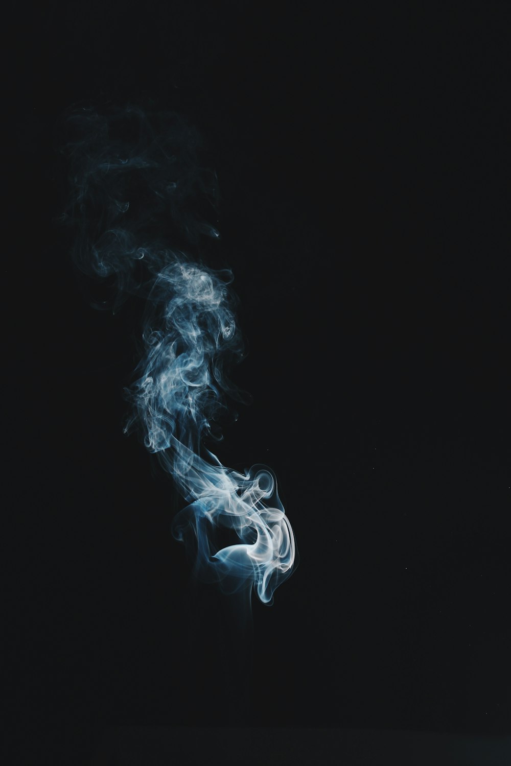 white smoke digital wallpaper