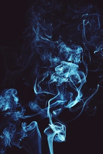 blue smoke clip art
