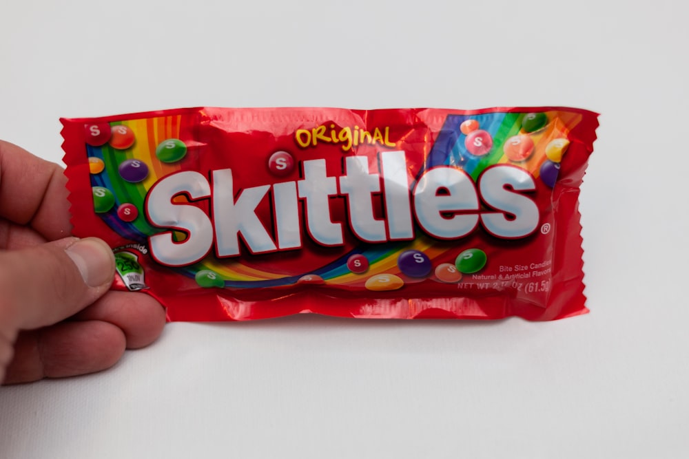 Pacchetto di caramelle Skittles