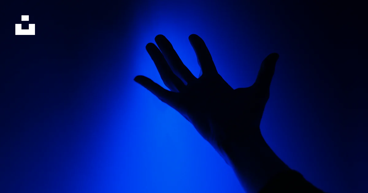 Right hand silhouette photo – Free Blue Image on Unsplash
