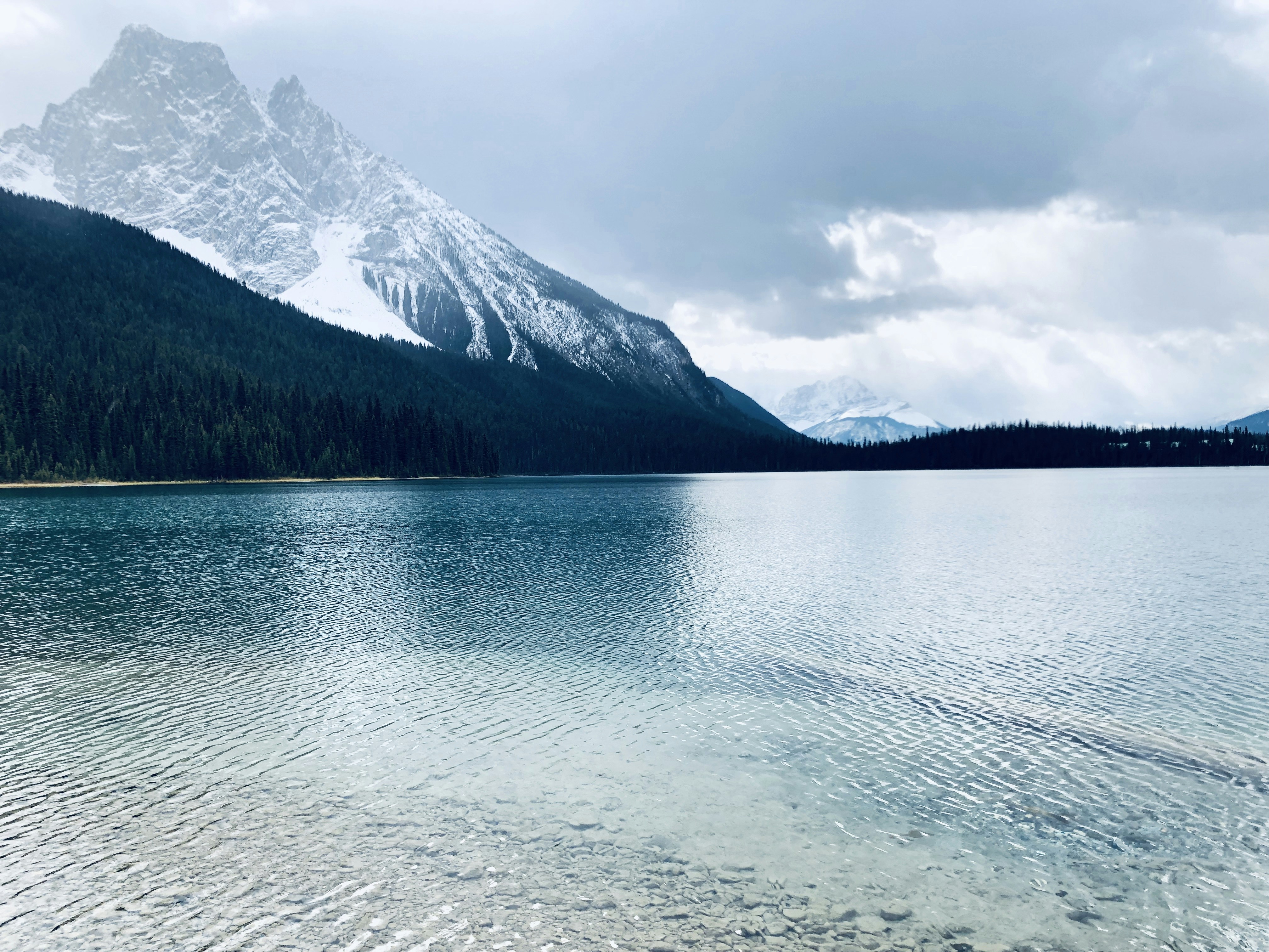 Озеро снежное