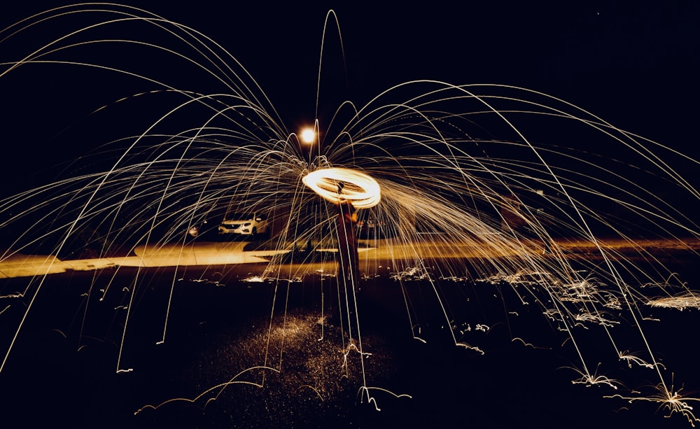 steel wool photography