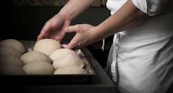 person baked bread