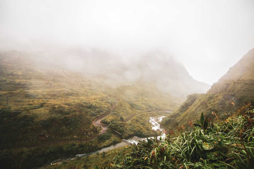 landscape photo of mountains