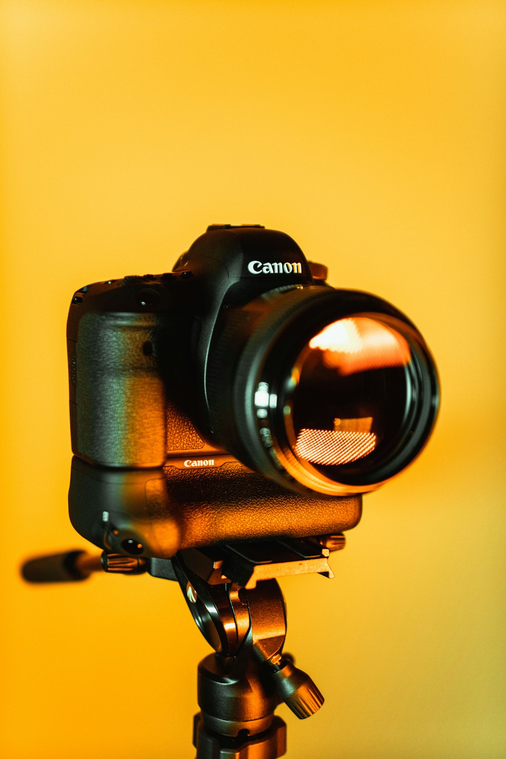 black Canon bridge camera
