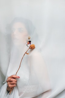 A captivating image of Vandana Gaur, showcasing her as a writer.