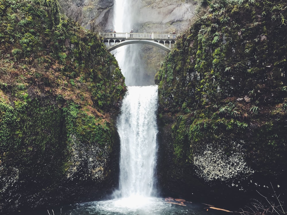 multnomah falls in Oregon during daytime
