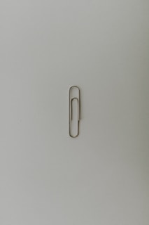 gray paper clip