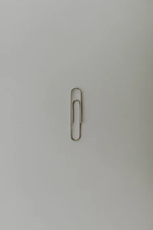 gray paper clip