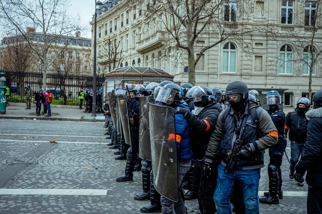 people on road wearing helmets