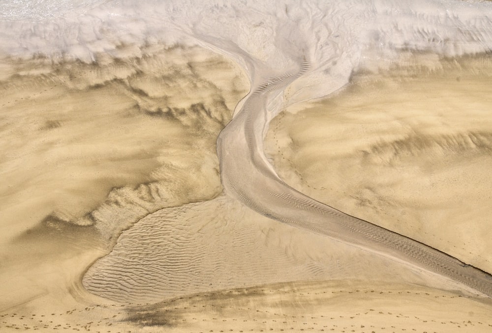 aerial view photography of desert