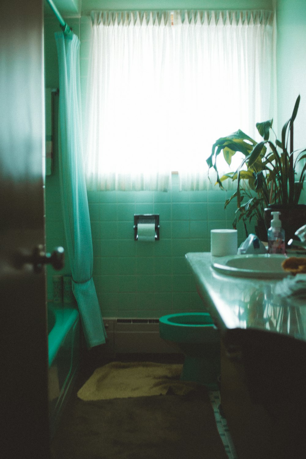 vacant bathroom