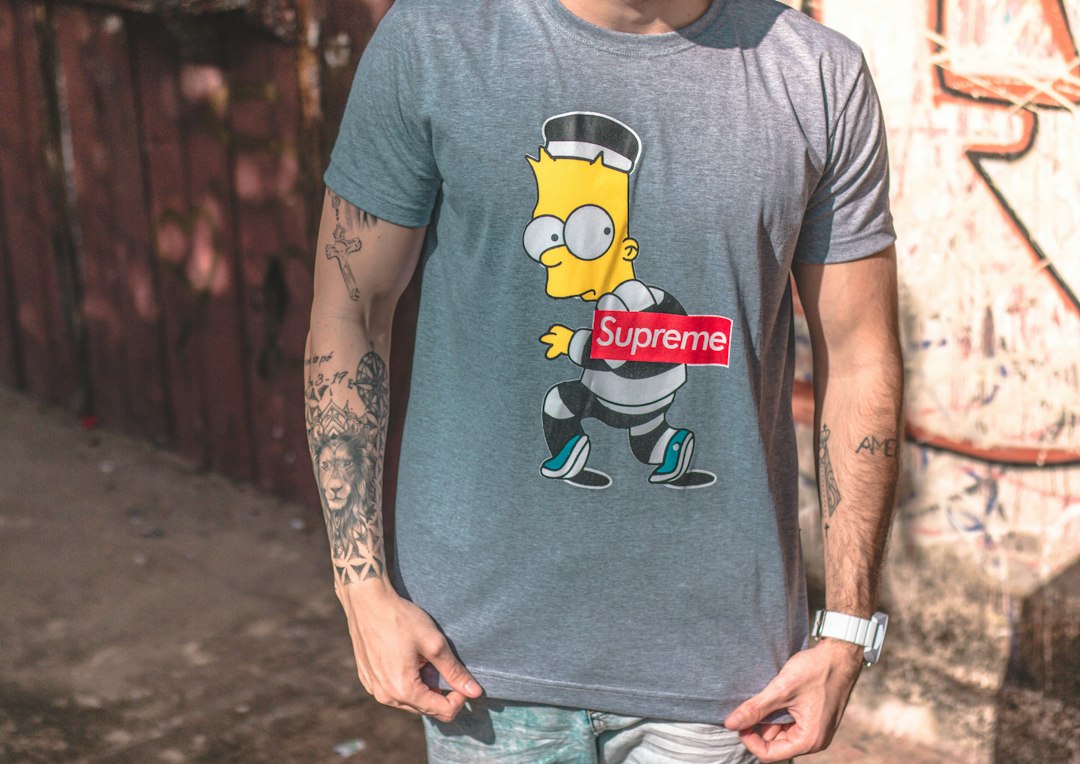 graphic t-shirt closeup
