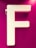 letter F signage