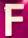 letter F signage