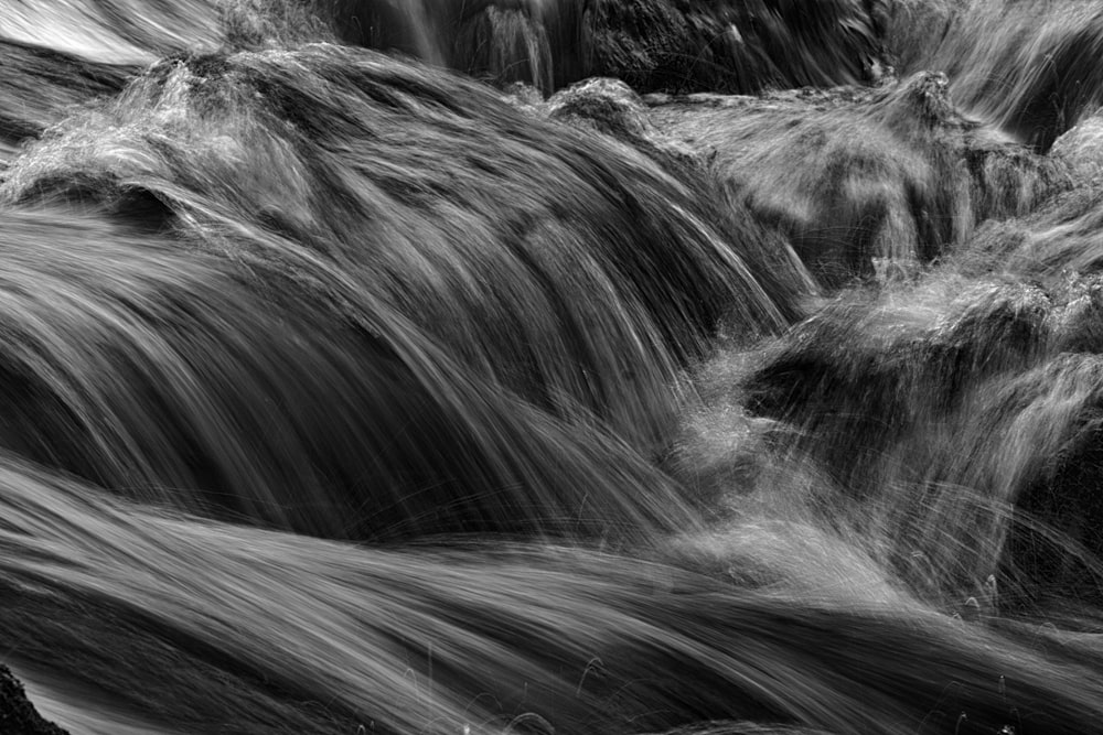 timelapse photography of river