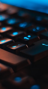 closeup photo of computer keyboard