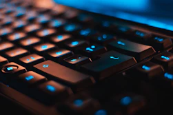 closeup photo of computer keyboard