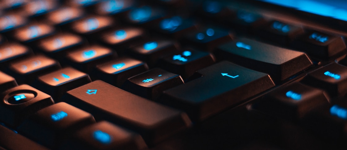 closeup photo of computer keyboard