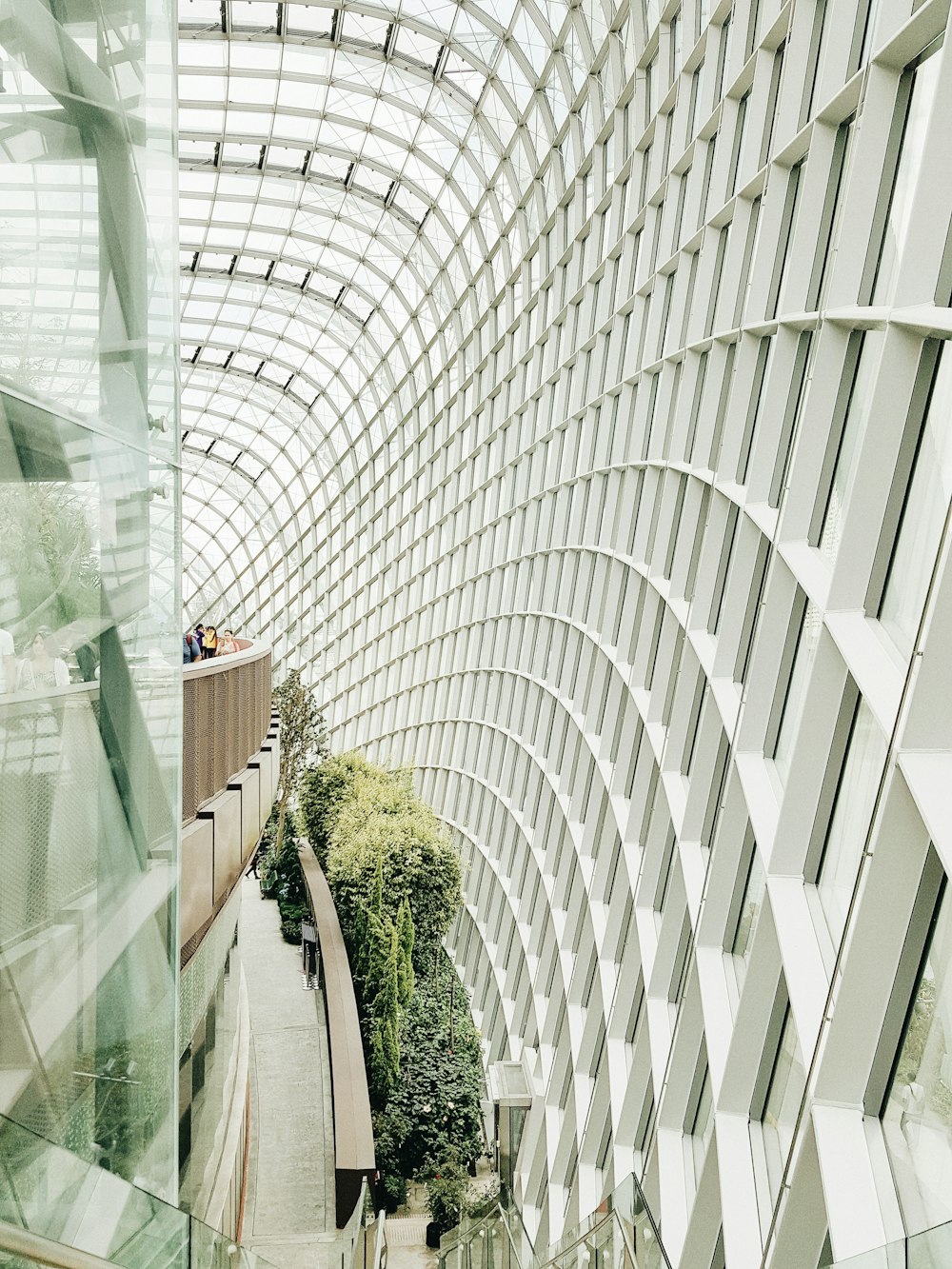 white concrete building interior