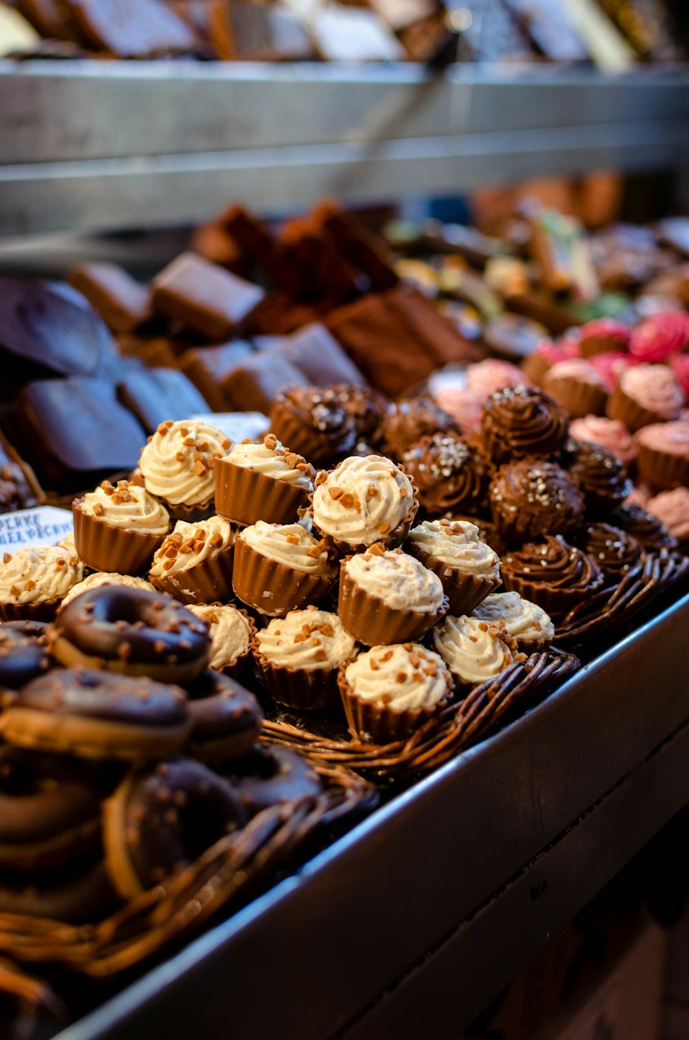 variety of cupcakes