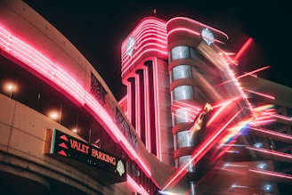 timelapse photography of building lights