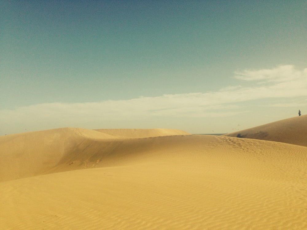 brown desert at daytime