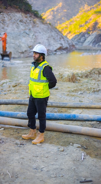 man standing near body of water-Health and safety