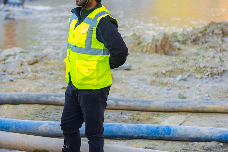 man standing near body of water-Health and safety