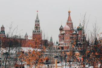 A grand European city square in soft light