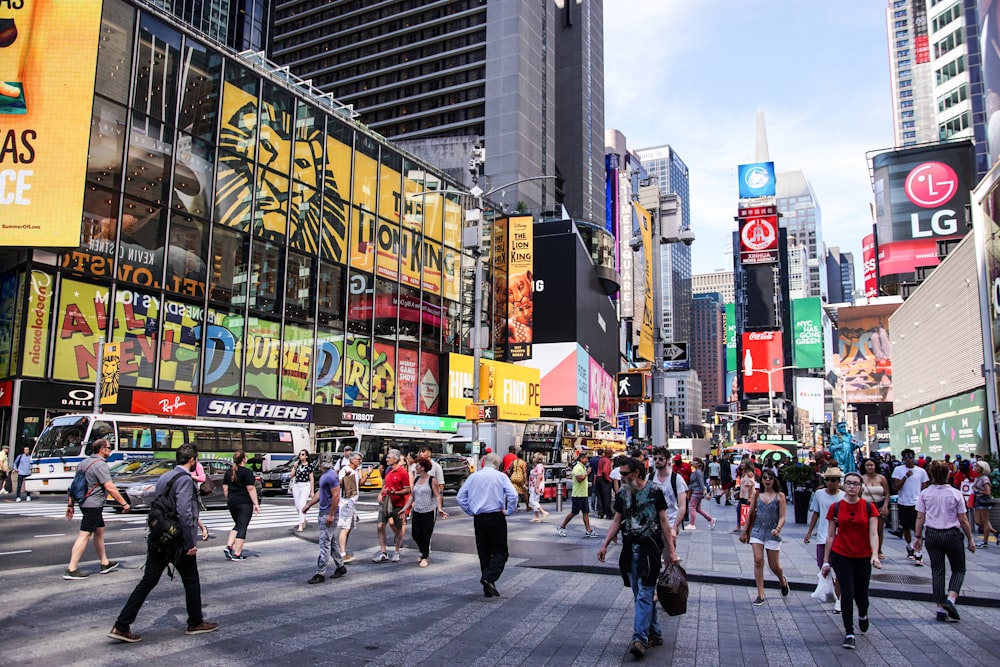 people on streets during daytime