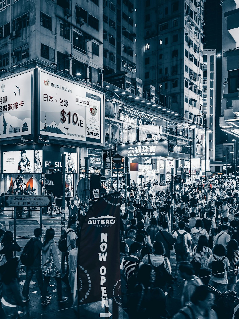 people walking near building