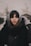 woman wearing black coat