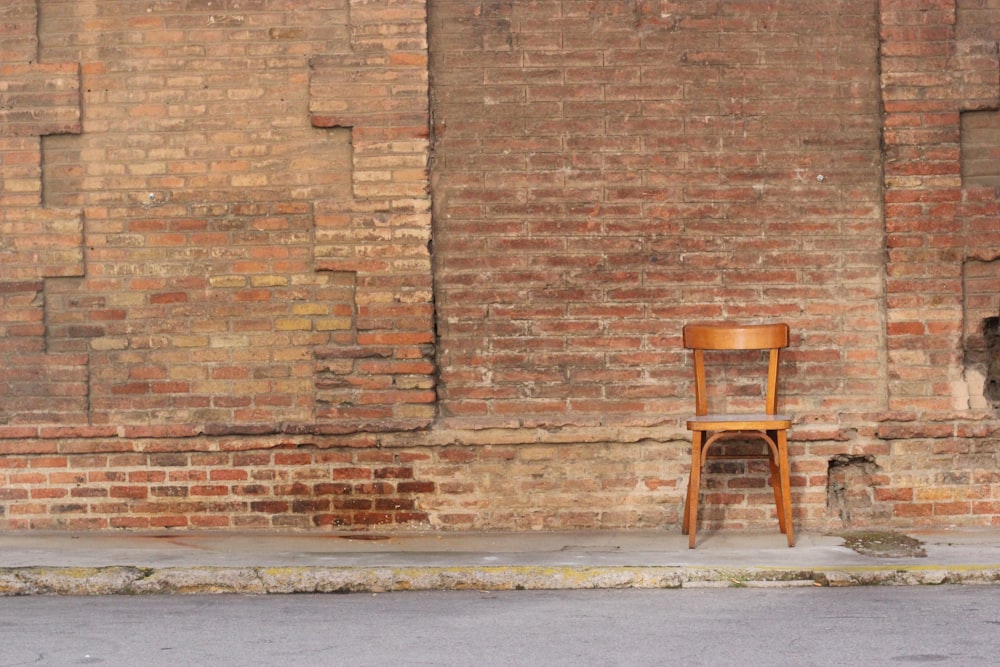 brown wooden chair