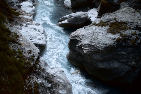 rock and water during daytime