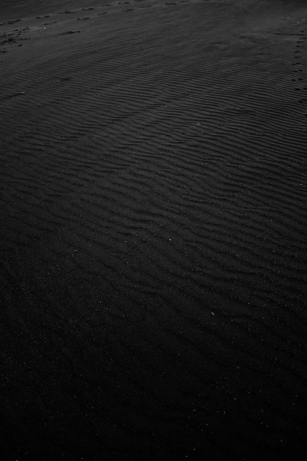 black sand