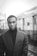 grayscale photo of man in suit