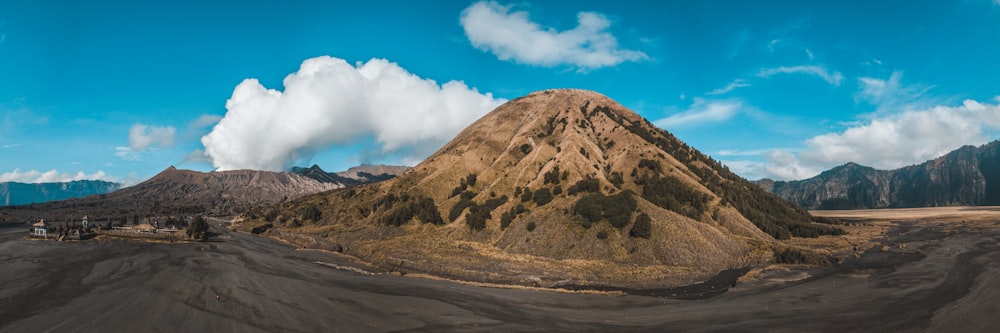 landscape photograph of hill