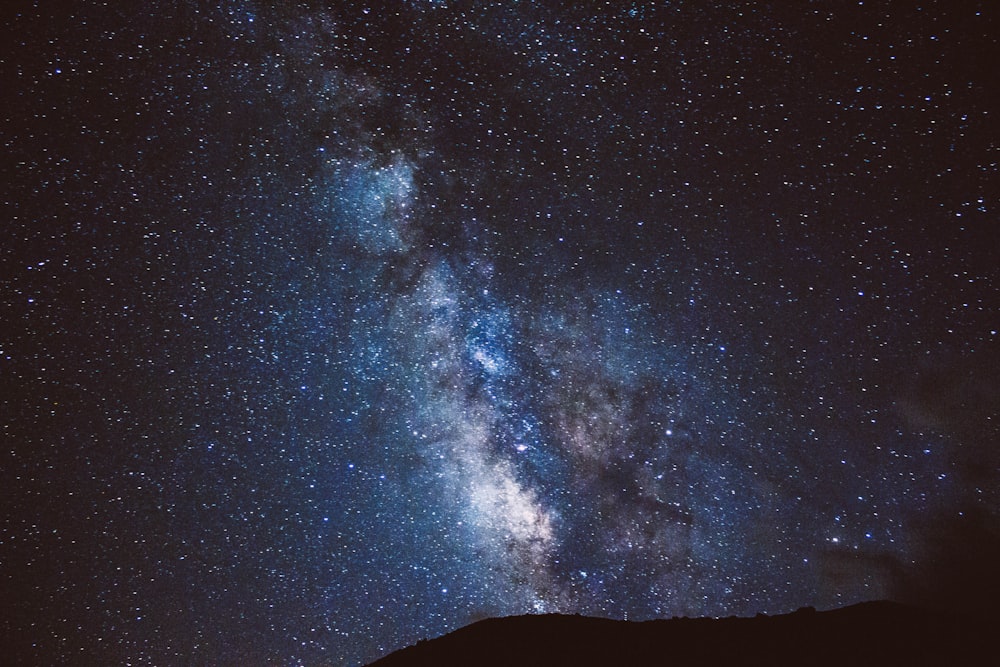 photograph of Milky Way